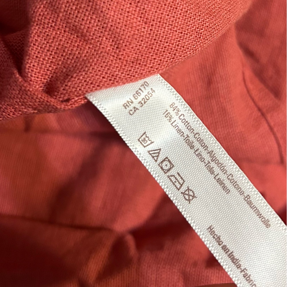 Free People Coral Red Tiered Maxi Dress - Picture 5 of 11